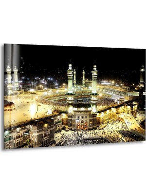 Myphotostation Kabe Manzaralı Dekoratif Temperli Cam Tablo, Modern Uv Baskılı Duvar Tablosu, Salon ve Ofis Için Şık Duvar Dekoru