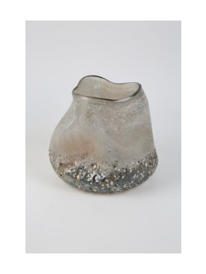 Vitale Cam Kumsal Vazo 21*21*18.5 cm