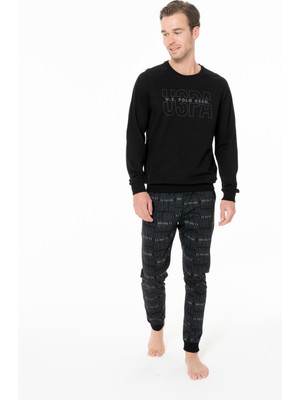 U.s. Polo Assn. U.s. Polo Assn. Erkek Siyah Ev Giyim-Siyah-Xl