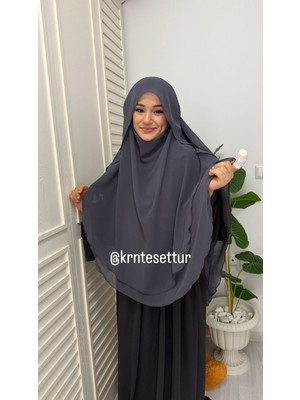 Kol Bağlamalı Elbise Gölgeli Sufle