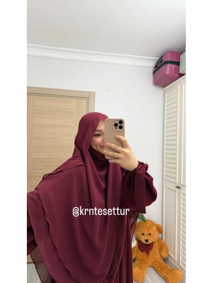 Kol Bağlamalı Elbise Gölgeli Sufle