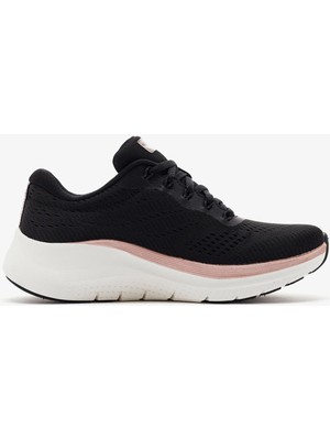 Skechers Arch Fit 2.0 Glow The Distance Womens Sneaker Kadın Günlük Spor Ayakkabı Siyah