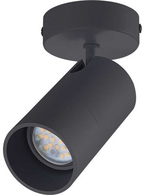 JUPITER JC059 Sıva Üstü Siyah Tavan Spot GU10 Jupıter
