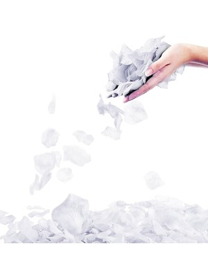 Bi Seyyar Beyaz Renk Gül Yaprağı - 1 Paket 100 Adet