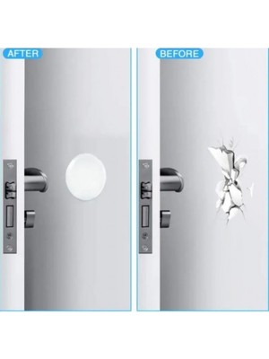 Bi Seyyar Şeffaf Silikon Mobilya ve Kapı Durdurucu Darbe Pedi 6'lı Set