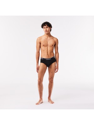 Lacoste Erkek 3'lü Siyah Boxer8H3472031
