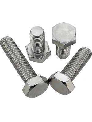 Marin Bow Altı Köşe Başlı M8X16 Civata Krom