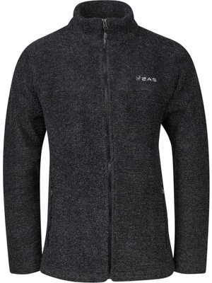 2AS Hanoi Erkek Dik Yaka Havlu Merino Sweatshirt Siyah
