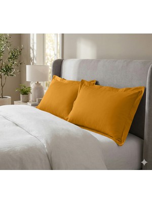 Sabia %100 Pamuk Soft Touch 50X70CM Oxford Yastık Kılıfı Seti