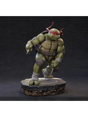 Saranostra Raphael 3D Figür 32CM Ninja Kaplumbağalar 3D Ninja Turtles