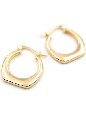 Royaleks Halka Küpe - Altın