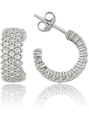 Costurera 925 Ayar Gümüş Tamtur Küpe