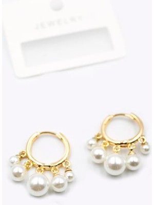 Royaleks Inci Sallantılı Shakira Küpe - Altın