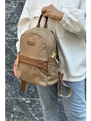 Just Polo Kadın Ithal Saten Kumaş Şık Okul ve Sırt Çantası Shopper