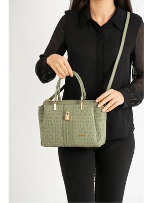 Just Polo Kadın Yeni Sezon El ve Omuz Çantası Ebat : 22 x 28 cm