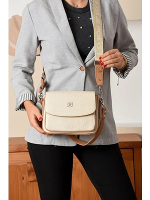 Just Polo Kadın Su Geçirmez Ayarlanabilir Askılı Lüks El & Omuz Çantası Shoulder Bag Ebat: 25 x 15 cm