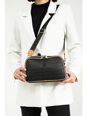 Just Polo Kadın 3D Baskılı Ayarlanabilir Askılı Şık Omuz Çantası Ebat: 16 x 26 cm