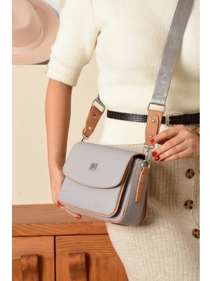 Just Polo Kadın 3 Bölmeli Orta Boy El ve Omuz Çantası 234062MH