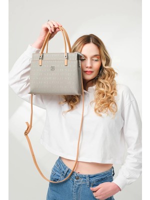 Just Polo Kadın Orijinal Ayarlanabilir Askılı Şık El & Omuz Çantası Shoulder Bag Ebat : 25 x 22 cm