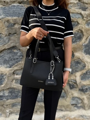 Just Polo Kadın Orijinal Just Polo Yumuşak Deri Ayarlanabilir Askılı Lüks El & Omuz Çantası Shoulder Bag