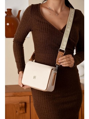 Just Polo Kadın Kabartma Baskılı El ve Omuz Çantası Shopper