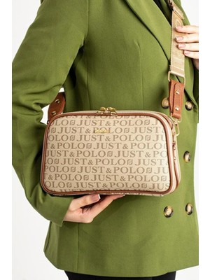 Just Polo Jp Polo Kadın Orijinal Ayarlanabilir Askılı Şık Omuz Çantası Shopper Ebat: 16 x 26 cm