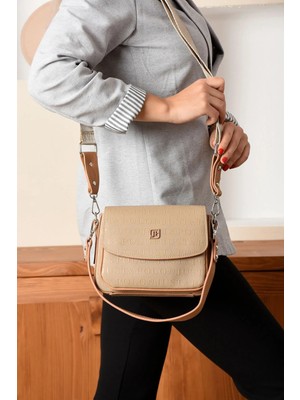 Just Polo Kadın 3 Bölmeli Orta Boy El ve Omuz Çantası 234062MH