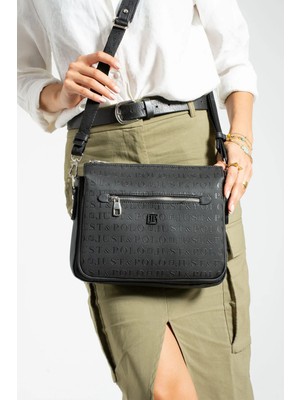 Just Polo Kadın Baskılı Omuz Çantası