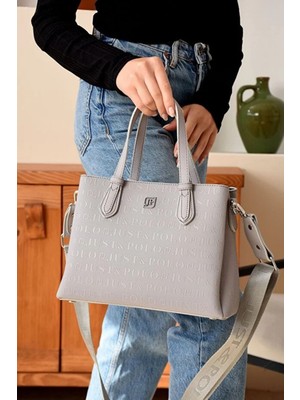Just Polo Kadın Günlük Kullanıma Uygun Ayarlanabilir Askılı Lüks El ve Omuz Çantası Shoulder Bag Shopper
