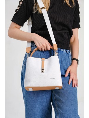 Just Polo Orta Boy Klasik Spor Model 2 Askılı Kadın Omuz Çantası 234059MH