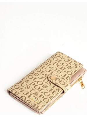 Just Polo Kadın Bol Kartlık ve Kağıt Para Bölmeli Cüzdan