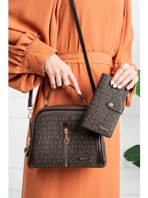 Just Polo Kadın Orijinal Just Polo Ayarlanabilir Askılı El ve Omuz Çantası Kombin Shopper