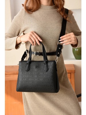 Just Polo Kadın Orta Boy Şık Su Geçirmez El & Omuz Çantası 344113MH