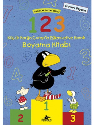 Daphne Mall Afacanlar Takımı Dizisi: 1-2-3 Küçük Karga Çorap’la Eğlenceli ve Komik Boyama Kitabı