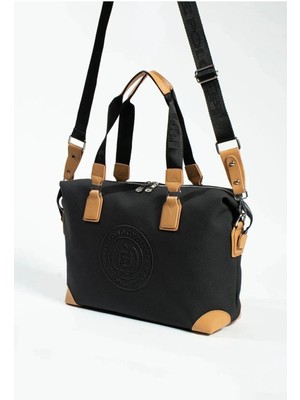 Just Polo Kadın Günlük Kullanıma Uygun Büyük Boy Baskılı Ayarlanabilir Askılı Şık El & Omuz Çantası