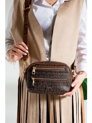 Just Polo Çok Bölmeli Kadın Omuz Çantası Çapraz Çanta 2183MH