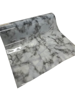 Çiftçi Plasmar Mermer Desenli - Kalın , Şık, Pvc 1,2 mm Masa Örtüsü
