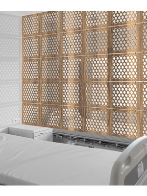 Wooddoom Lazer Kesim Sarkıt Paravan, Ahşap Seperatör, Panel Levha Seti Dekorasyon Ahşap Oda Bölücü Elisp