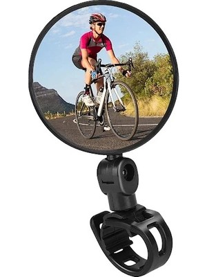 Temu Bisiklet Dikiz Aynası, Bisiklet Arka Yansıtıcı Ayna, Dağ Bisikleti Elektrikli Bisiklet Dışbükey Aynası