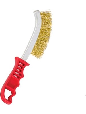 Primeaks Plastik Saplı Çelik Telli Fırça | Pas ve Kir Temizleme Fırçası | Dayanıklı