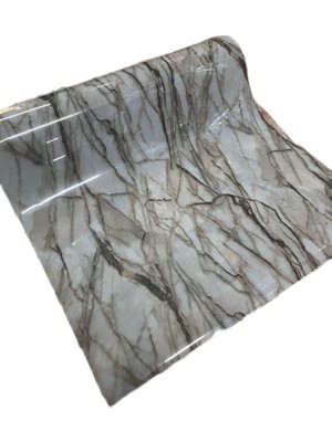 Çiftçi Plasmar Mermer Desenli - Kalın,şık, Pvc 1,2 mm Masa Örtüsü