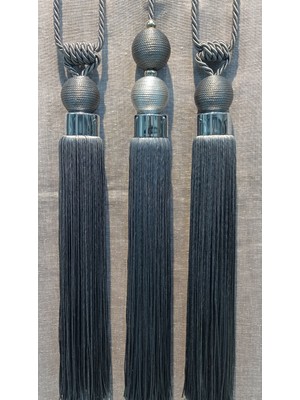 Elegans 3 Lüset Fon Perde Kruvaze Perde Orta  Sarkıtlı Tavan Bağlama Perde  Aksesuarı 1 Set