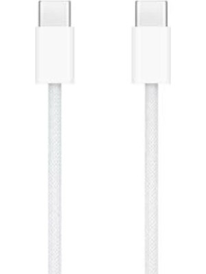 Iphone 15/ 16/ 17/ Pro ve Pro Max Için Orijinal Örgülü USB C Şarj Kablosu (Apple Türkiye Garantili)