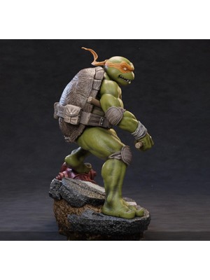 Saranostra Michelangelo 3D Figür 20CM Ninja Kaplumbağalar 3D