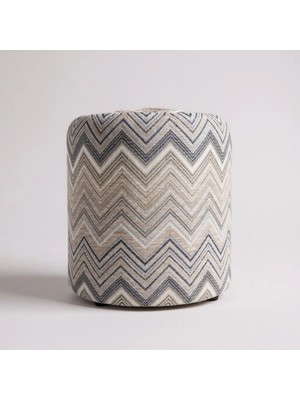 Elanora Home Dokusu ve Modern Tasarımıyla Her Ortama Uyum Sağlayan Çok Amaçlı Puf