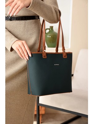 Just Polo Kadın Orijinal Just Polo Yeni Sezon Büyük Boy Lüks El Çantası Shopper Ebat : 25 x 30 cm