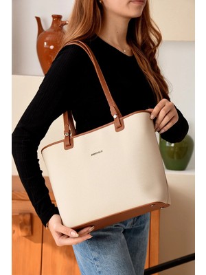 Just Polo Kadın Orijinal Just Polo Yeni Sezon Büyük Boy Lüks El Çantası Shopper Ebat : 25 x 30 cm