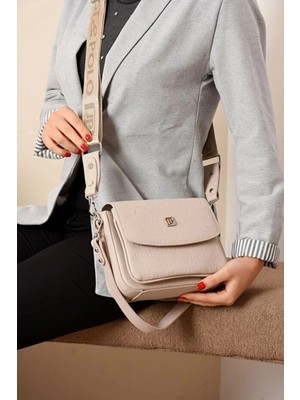 Just Polo Kadın Günlük Kullanıma Uygun Ayarlanabilir Askılı Şık El ve Omuz Çantası Shoulder Bag