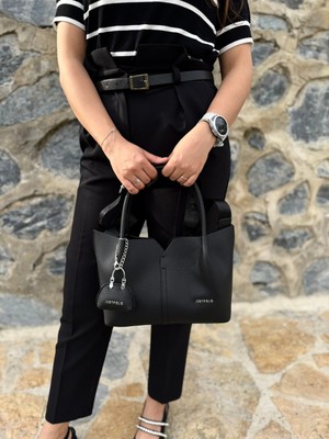 Just Polo Kadın Orijinal Just Polo Yumuşak Deri Ayarlanabilir Askılı Lüks El ve Omuz Çantası Shoulder Bag