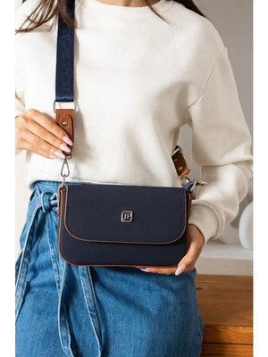 Just Polo Kadın Krem Camel El ve Omuz Çantası 346005MH